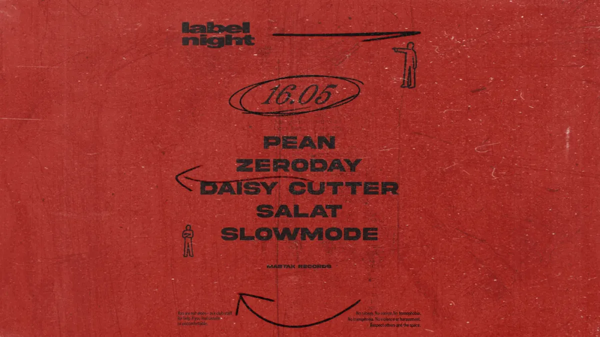 LABEL NIGHT event poster