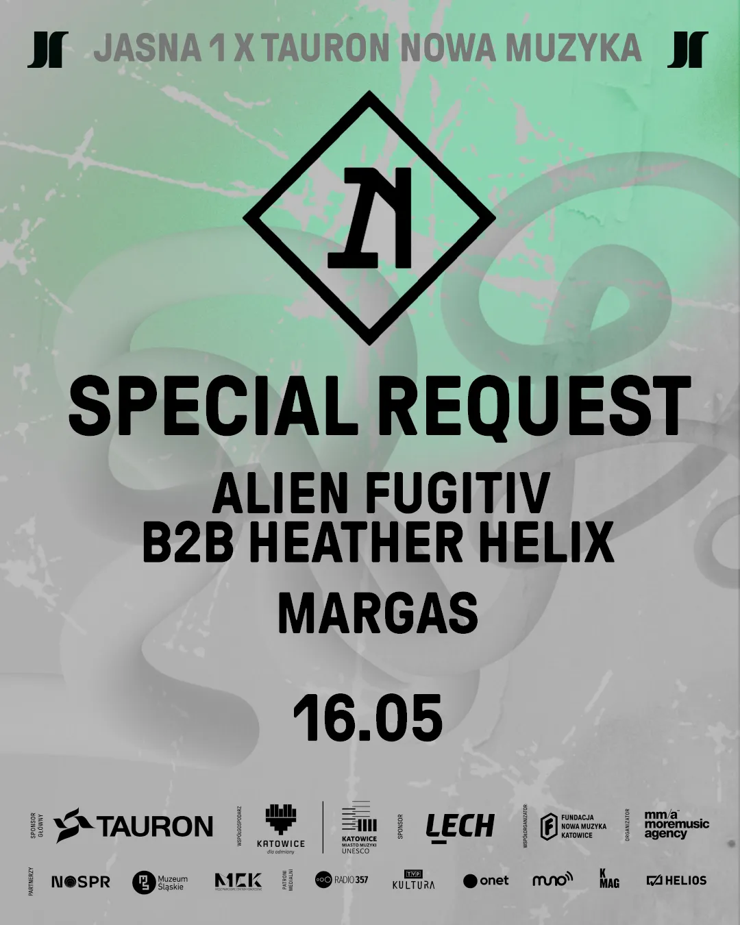 J1 x Tauron Nowa Muzyka: Special Request event poster
