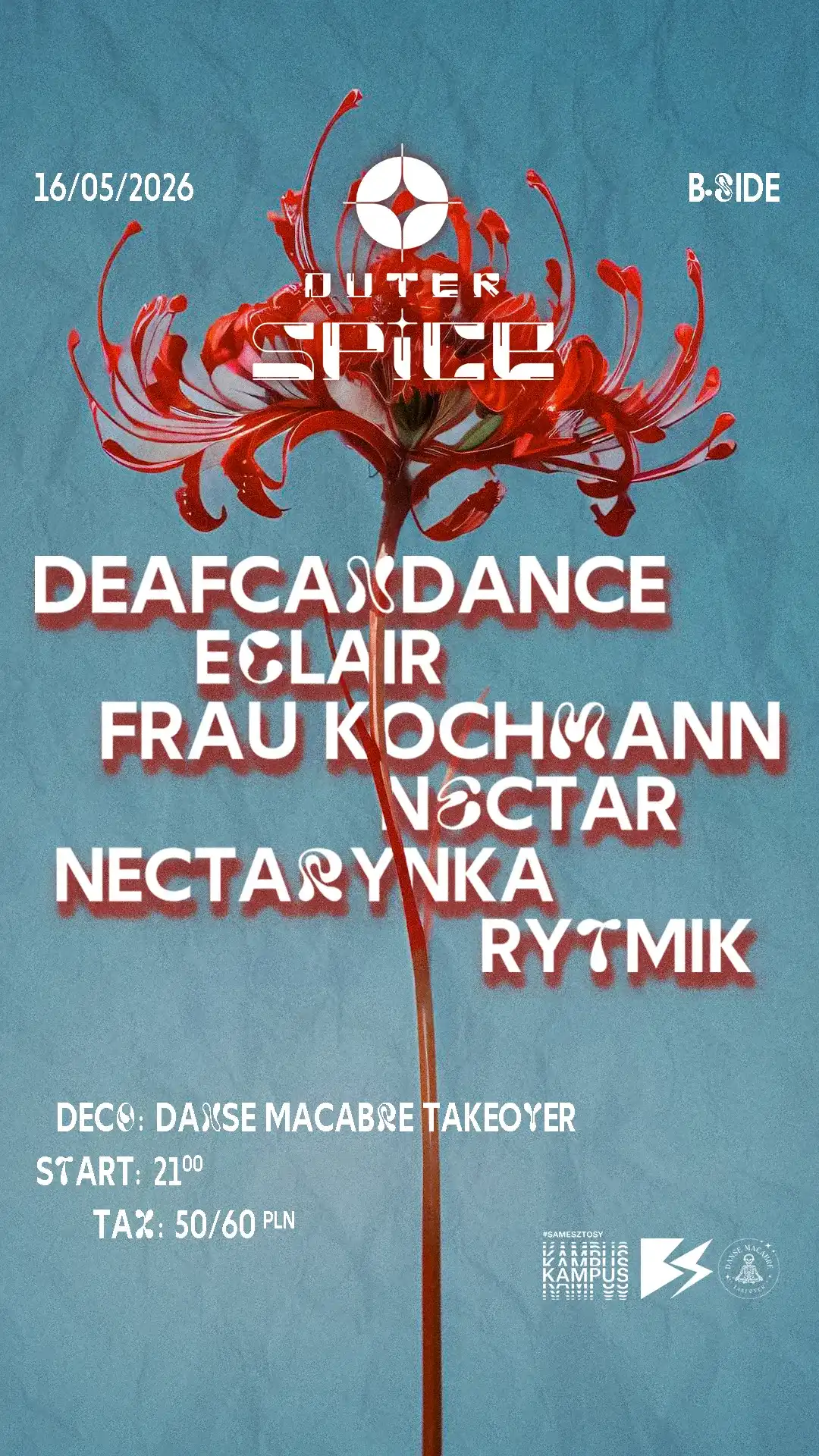 outer spice event poster