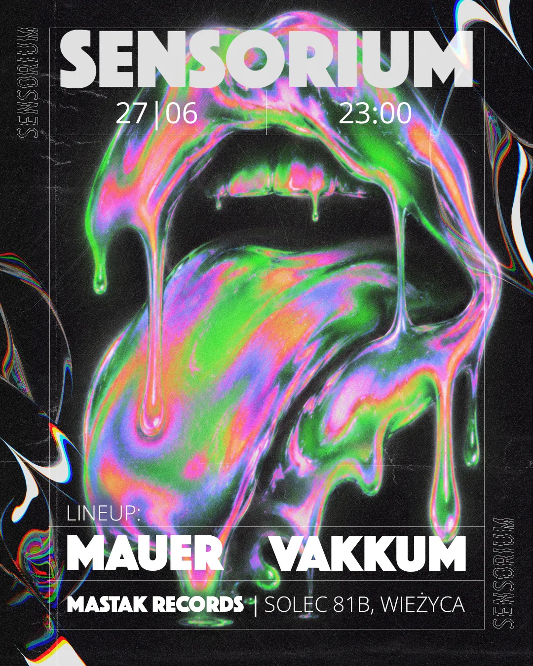 SENSORIUM event poster