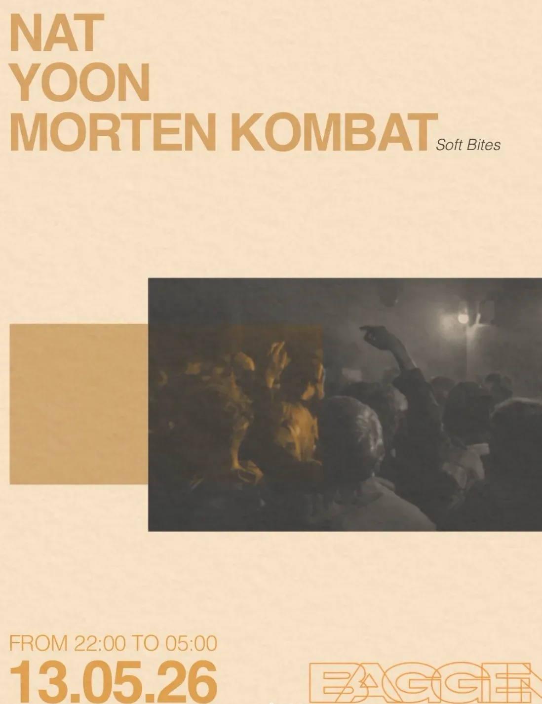 NAT, YOON & Morten Kombat event poster