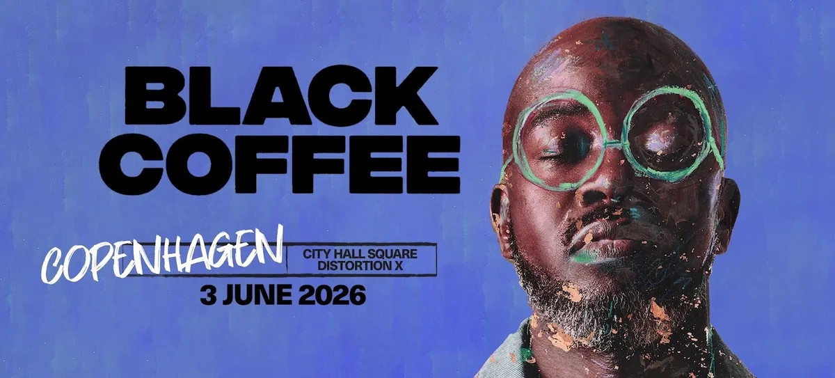 Black Coffee - Copenhagen City Hall Square event poster