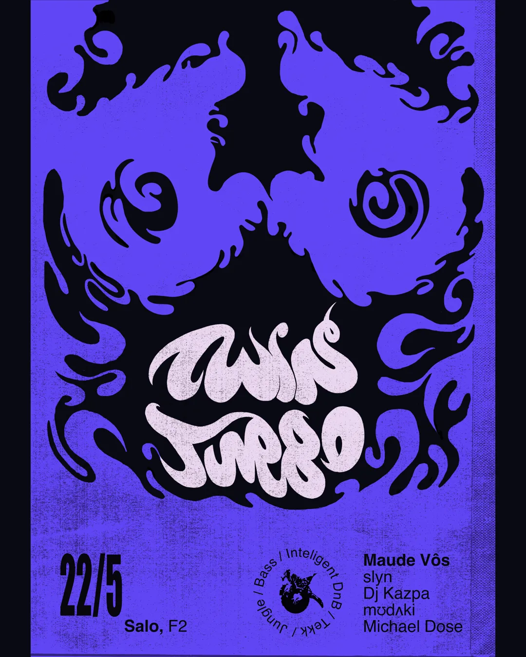 Twin Turbo 001 event poster