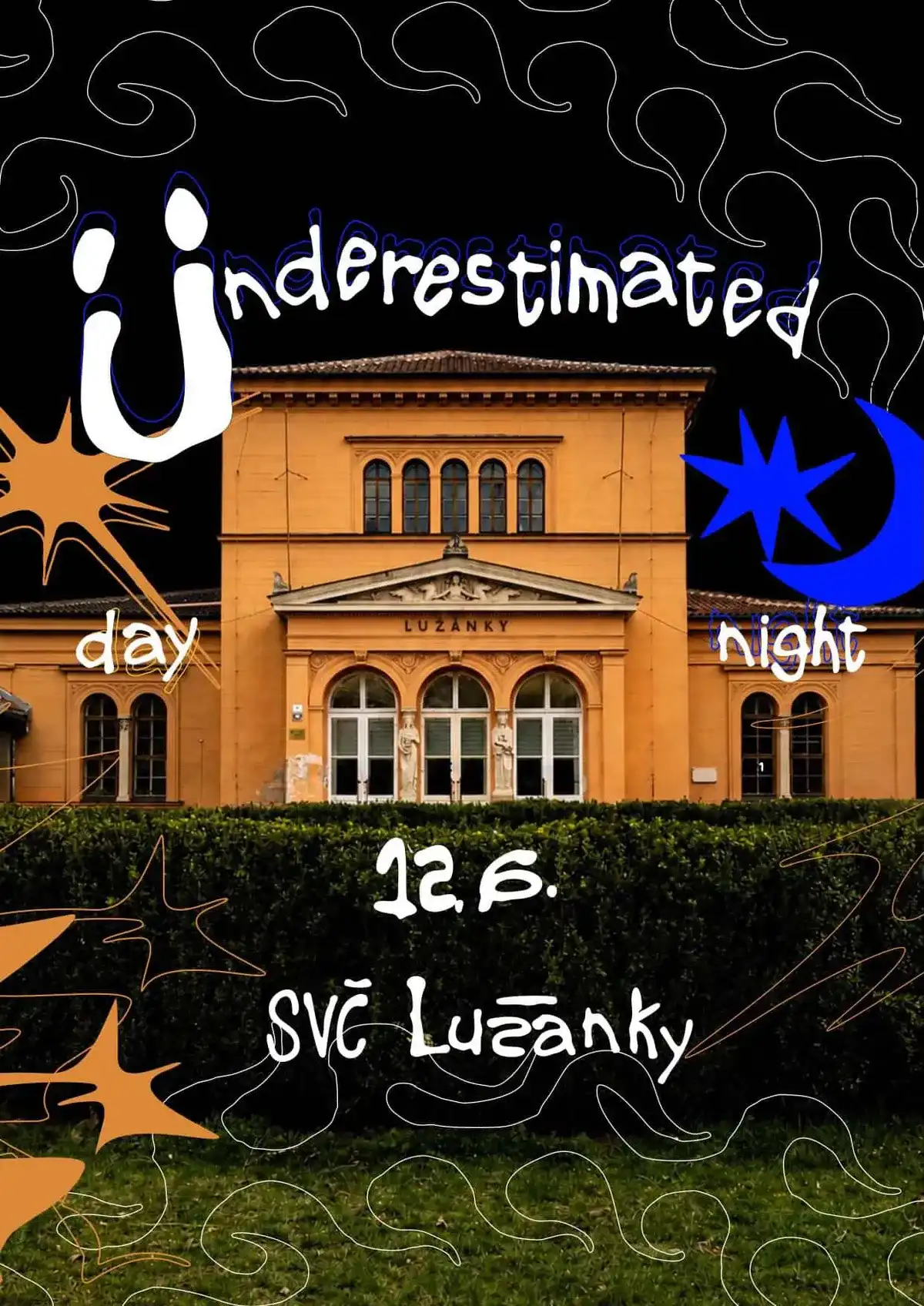 Underestimated Lužánky event poster