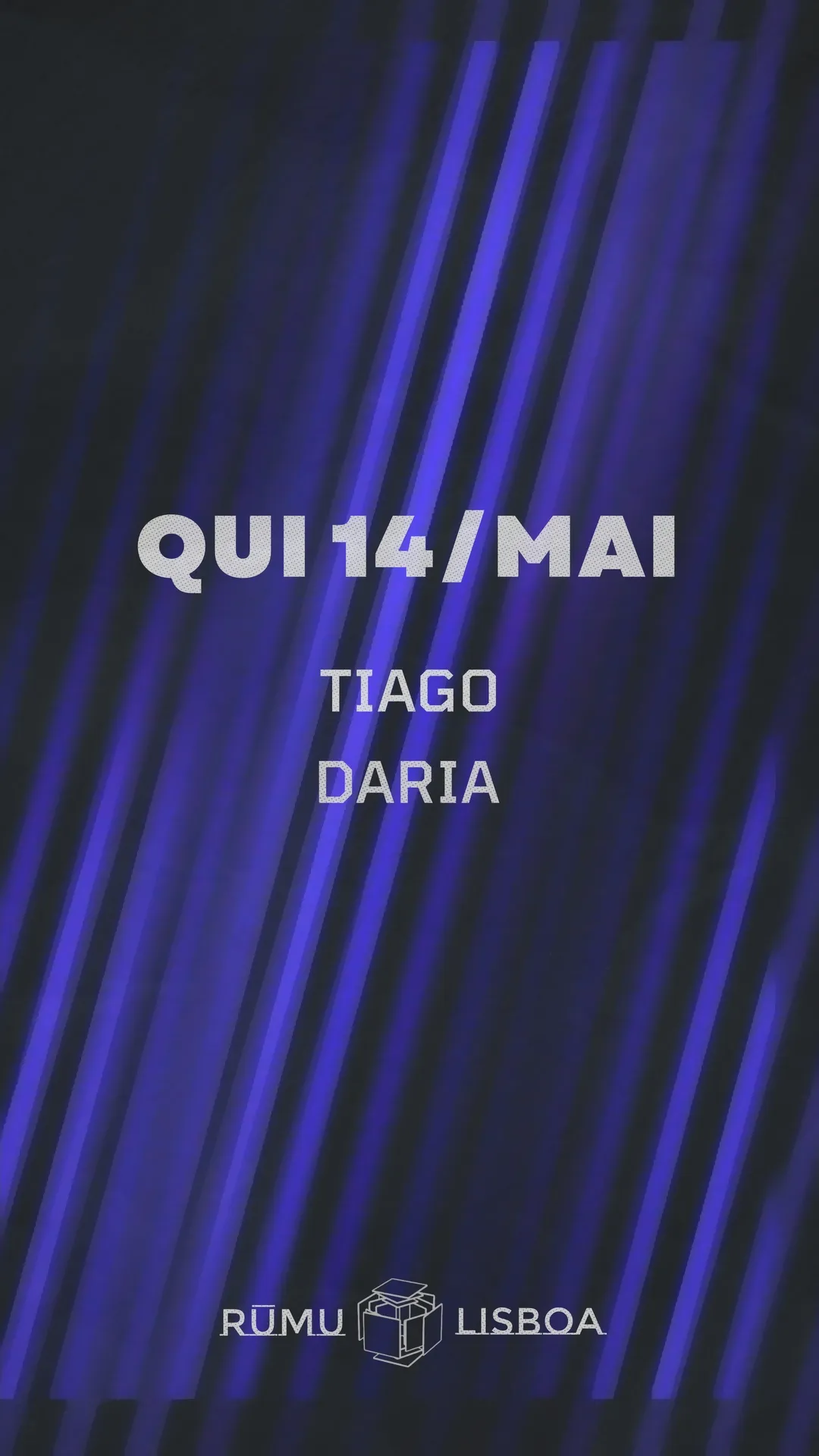 Rūmu presents: Tiago & Daria event poster