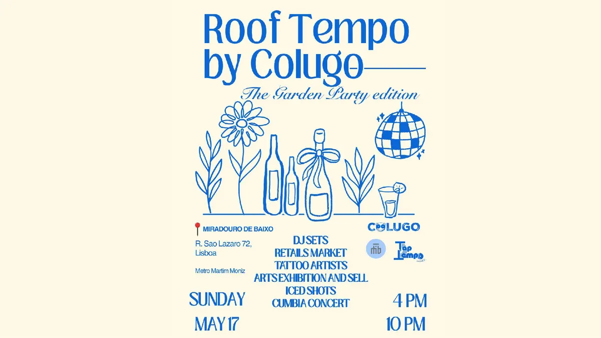 Roof Tempo By Colugo event poster