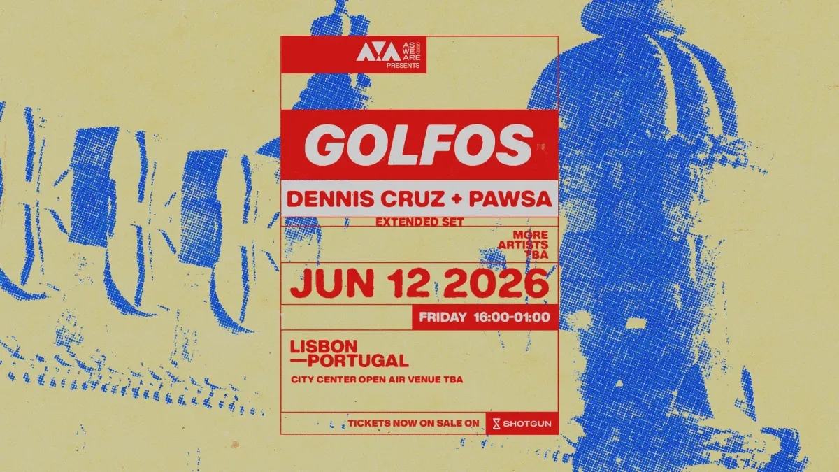 GOLFOS Lisboa - Dennis Cruz B2B PAWSA event poster