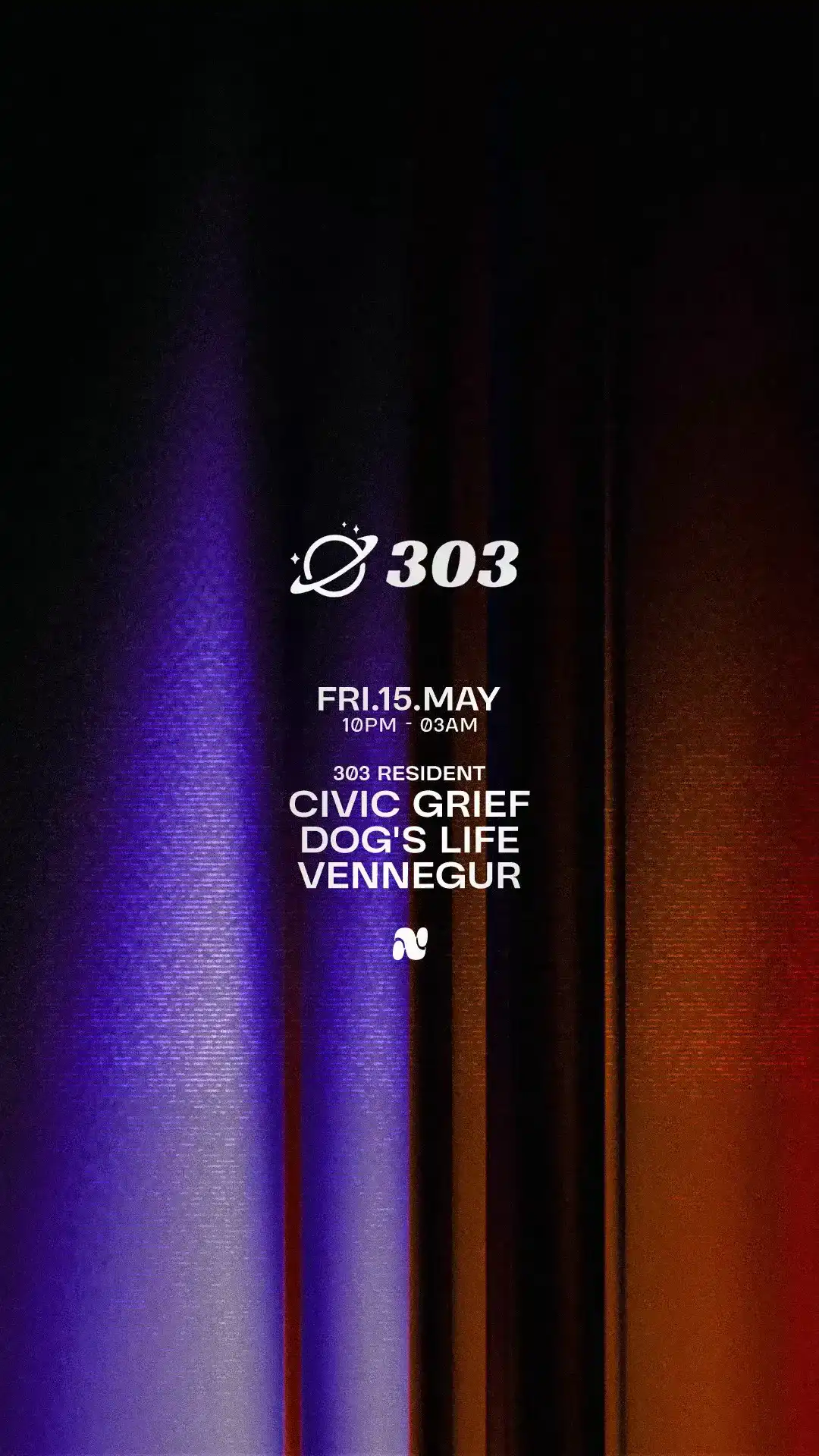 303 pres Residents event poster