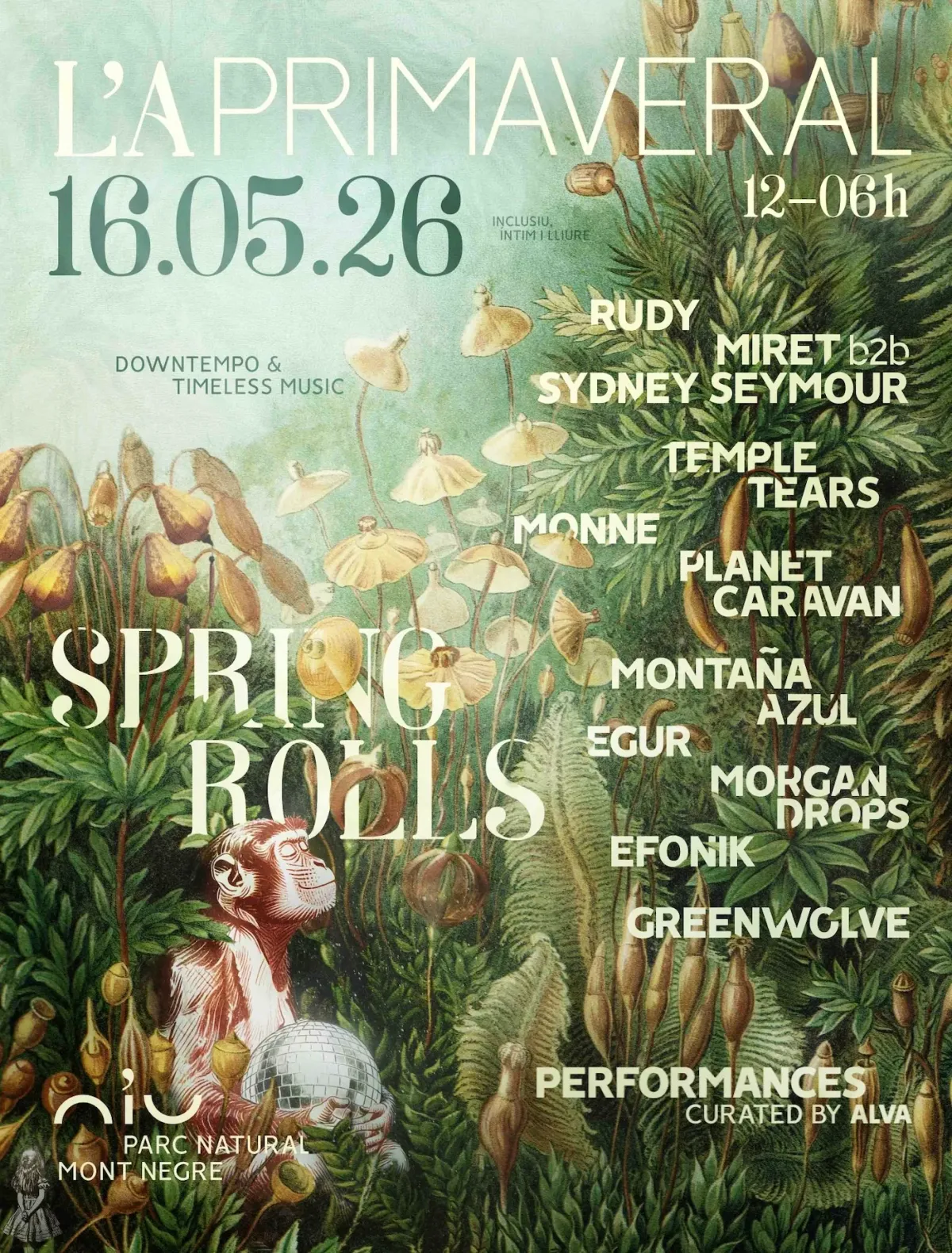 L'A Primaveral - Spring Rolls event poster