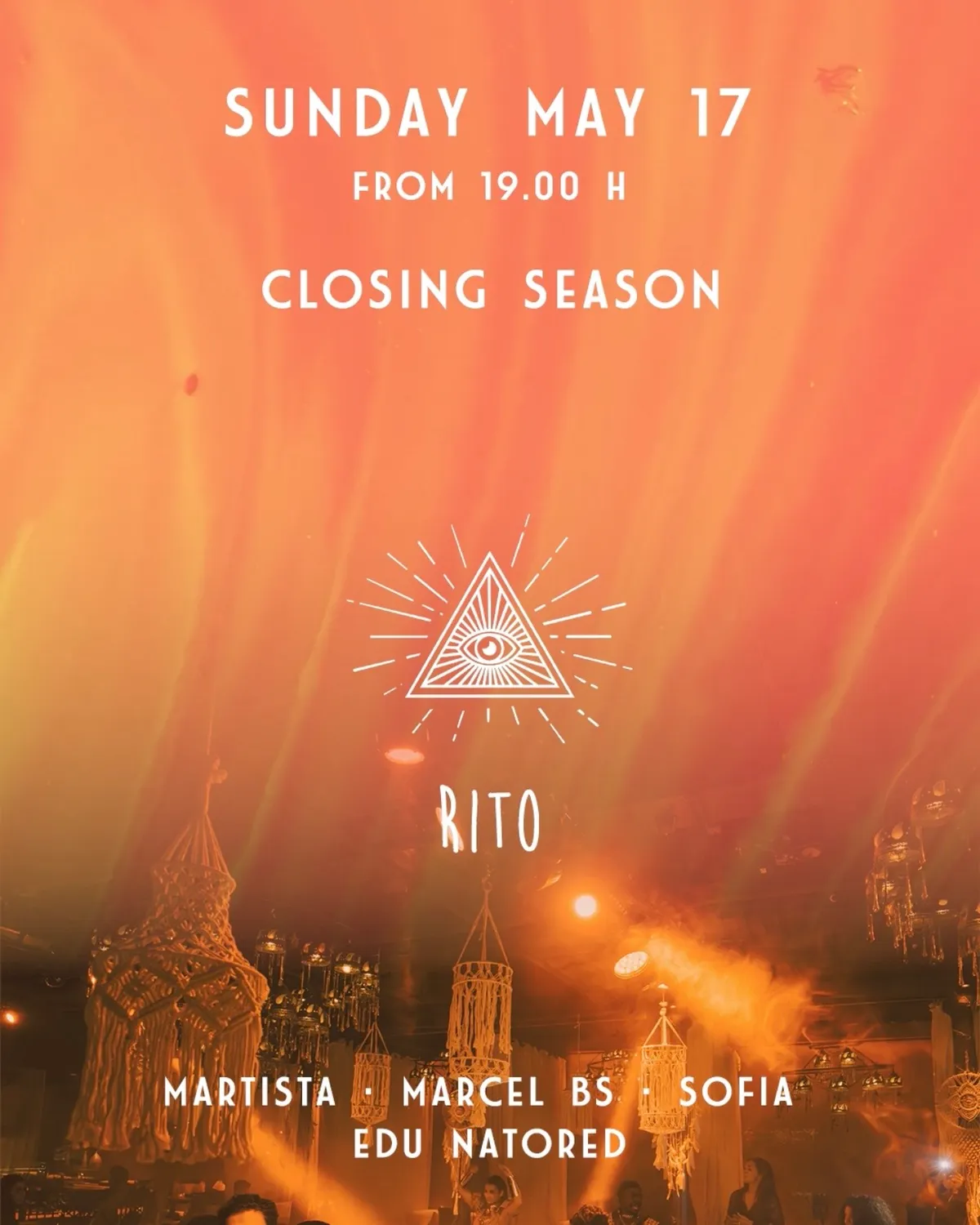[FREE TICKETS] RITO at CDLC (Afro House) event poster