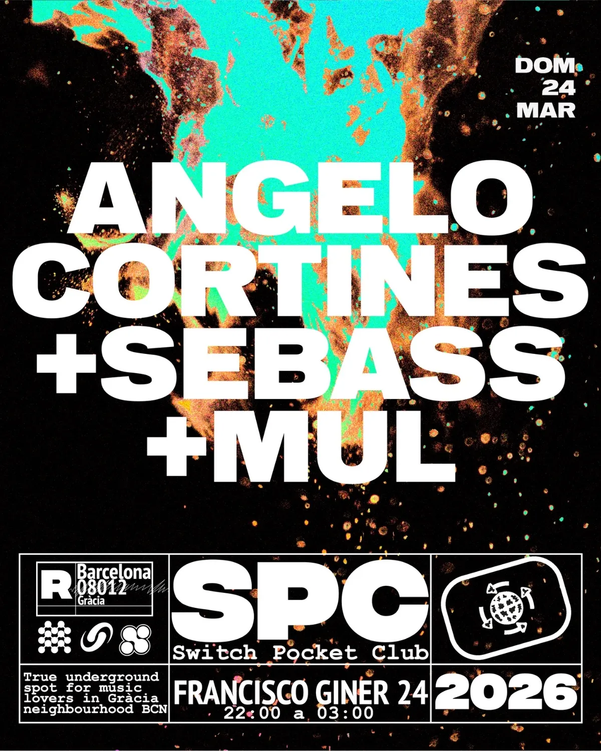 Angelo Cortines, SeBAss, Mul event poster