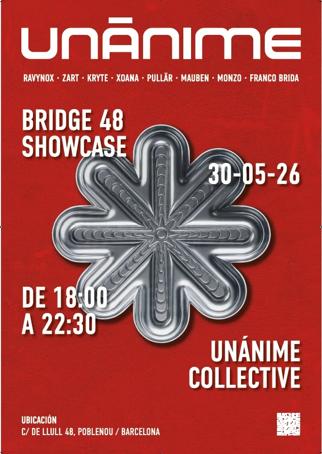 Unanime Collective Showcase event poster