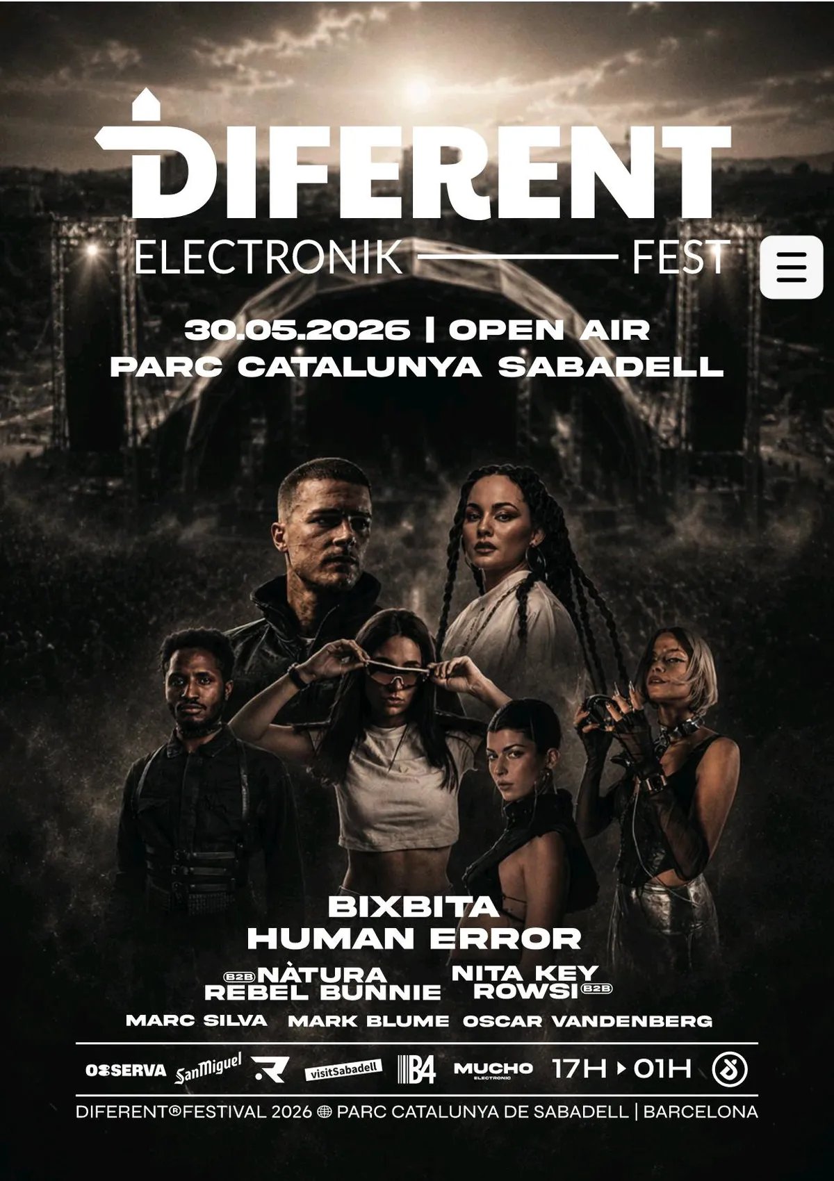 Diferent Festival event poster