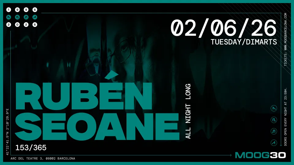 Rubén Seoane (All Night Long) event poster