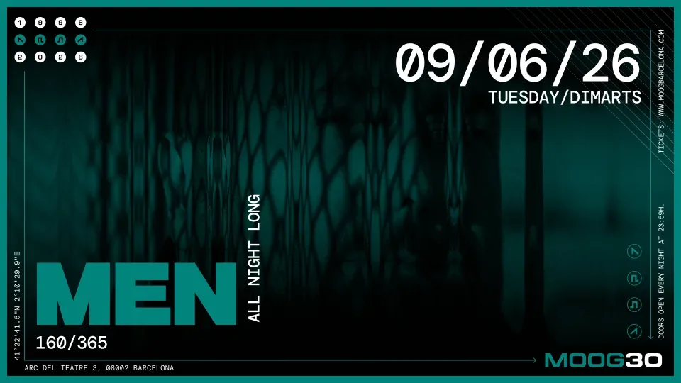 MEN (All Night Long) event poster