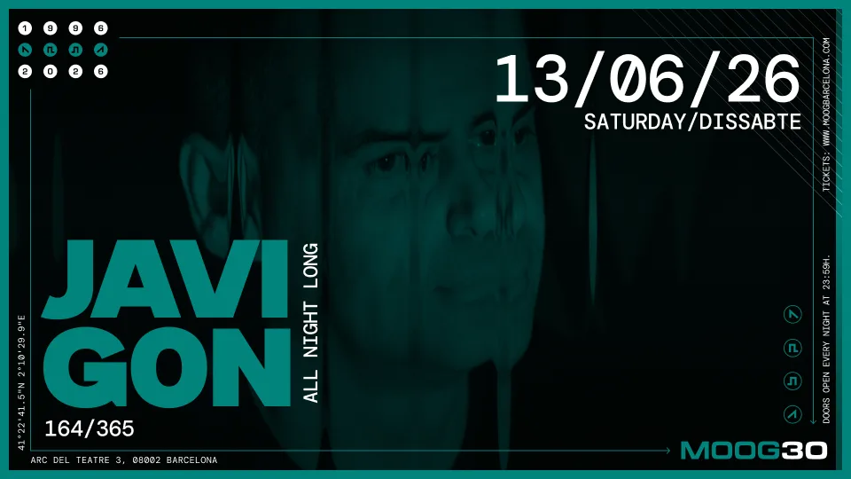 Javi gOn (All Night Long) event poster