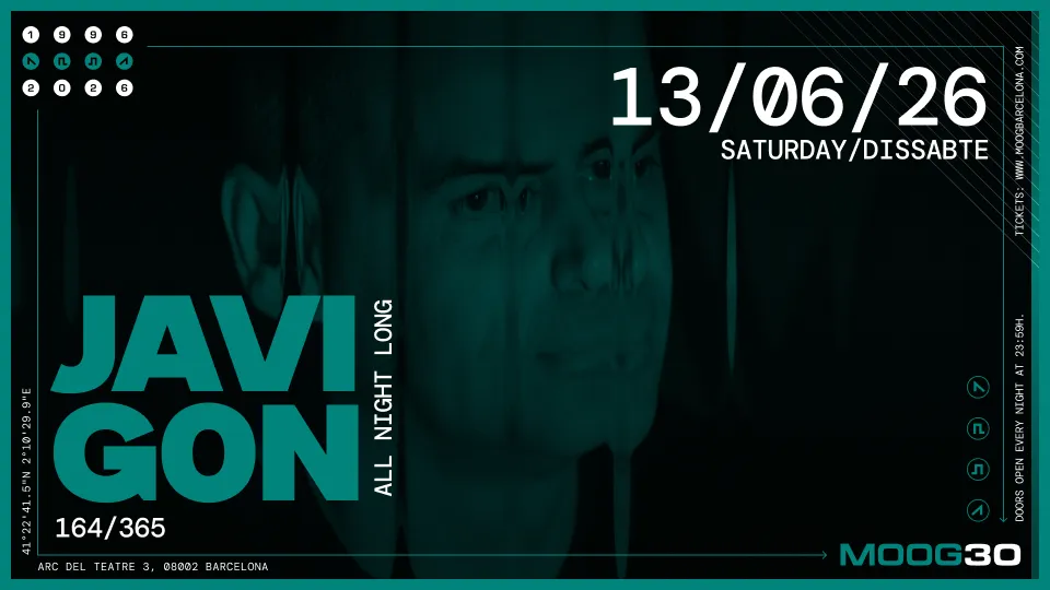 Javi gOn (All Night Long) event poster