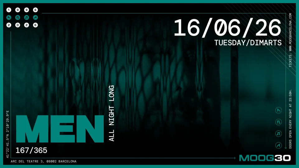 MEN (All Night Long) event poster