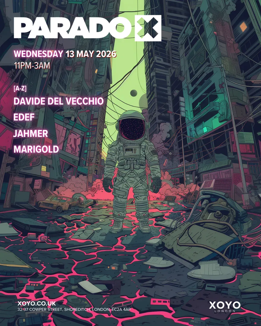 PARADOX event poster