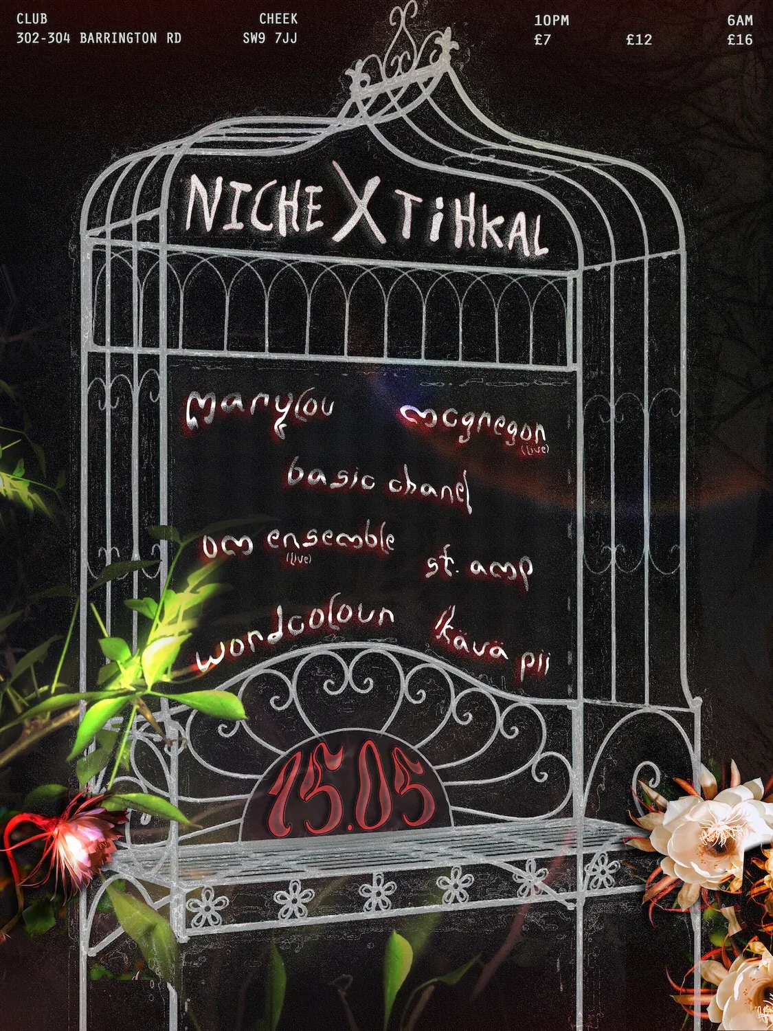 Niche × TiHKAL event poster