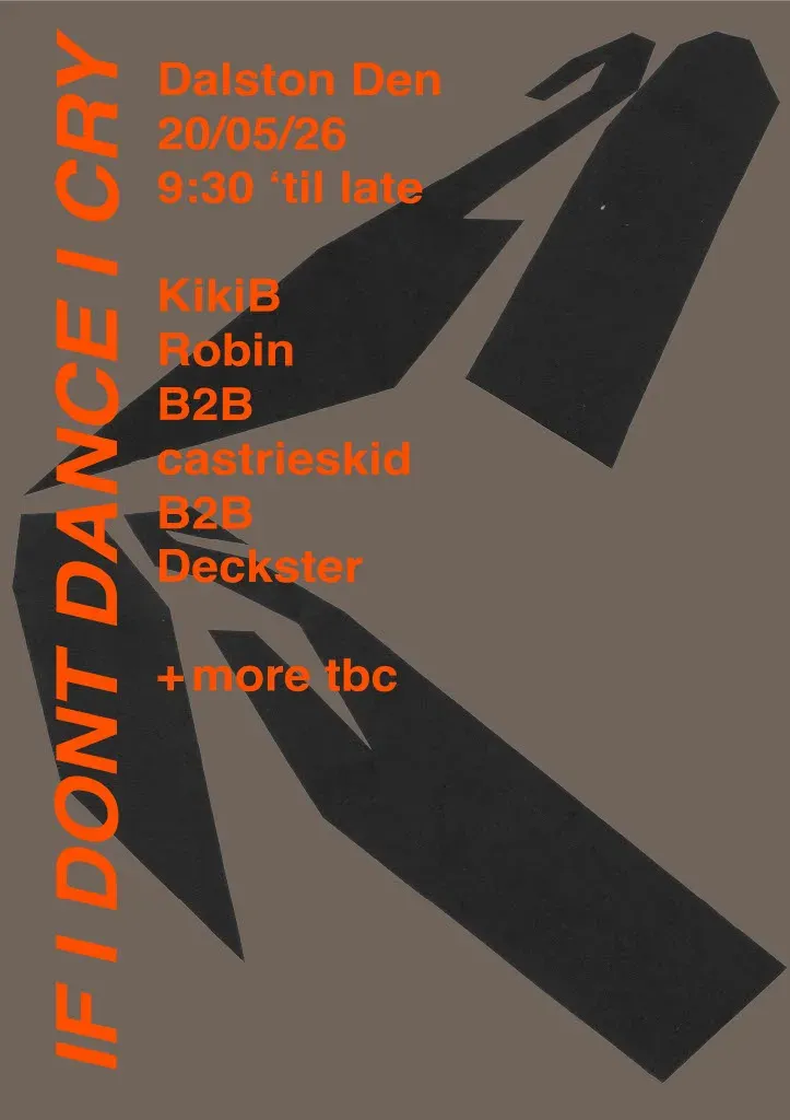 If I Don't Dance I Cry event poster