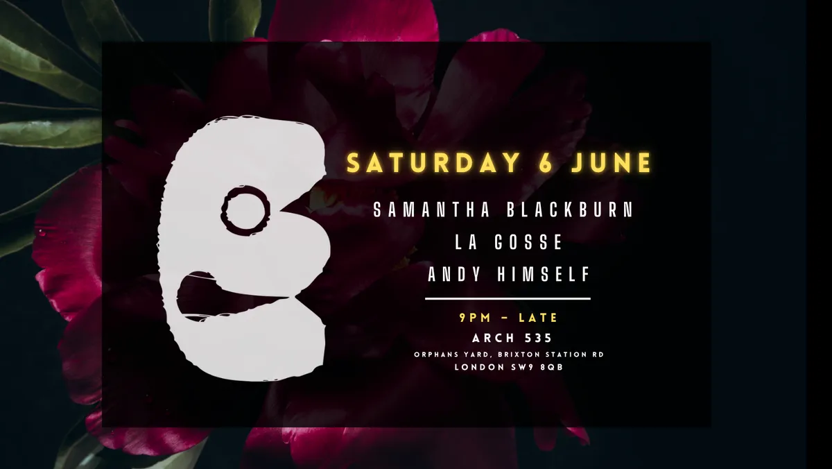 Buntu with La Gosse, Samantha Blackburn & Andy Himself event poster