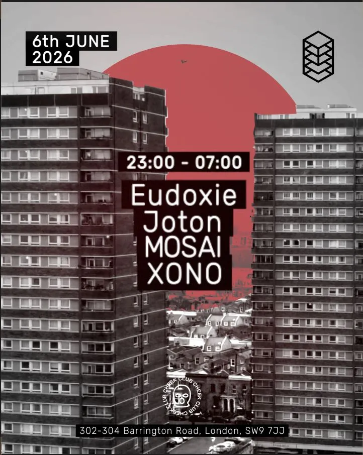 STRUCTURE: Eudoxie, Joton, Mosai, Xono event poster