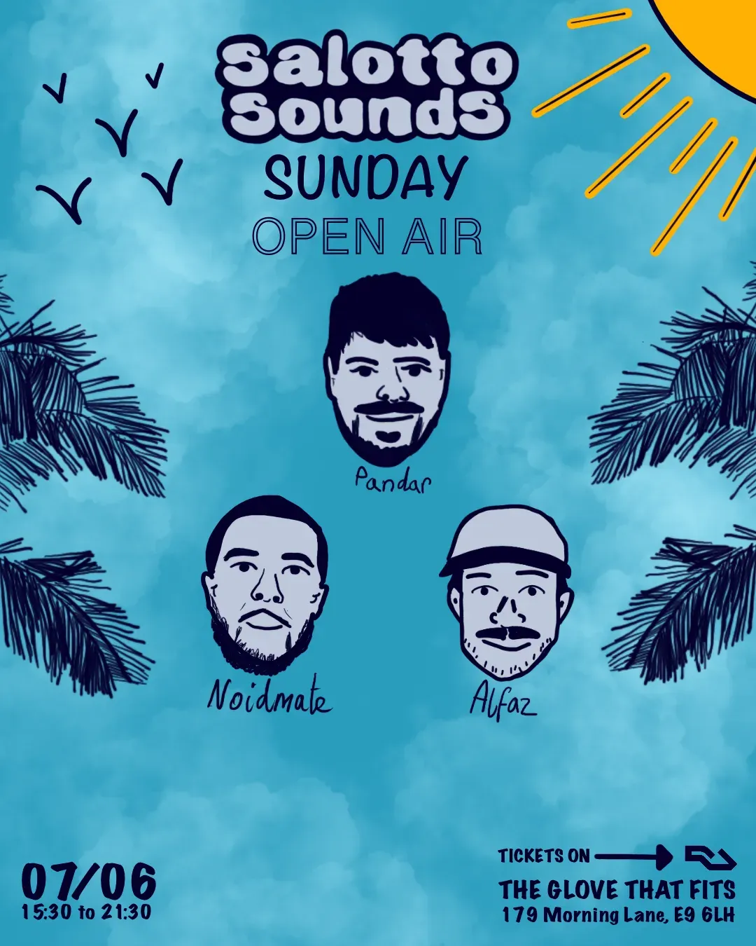 Salotto Sounds Sunday - Open Air event poster