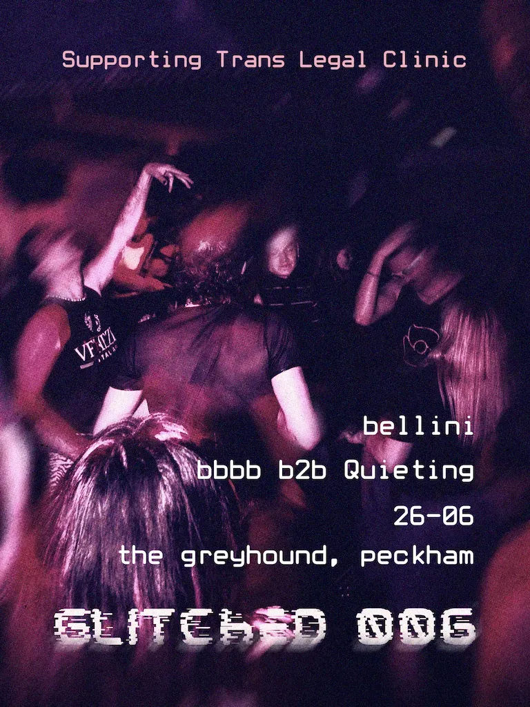Glitched 006 event poster