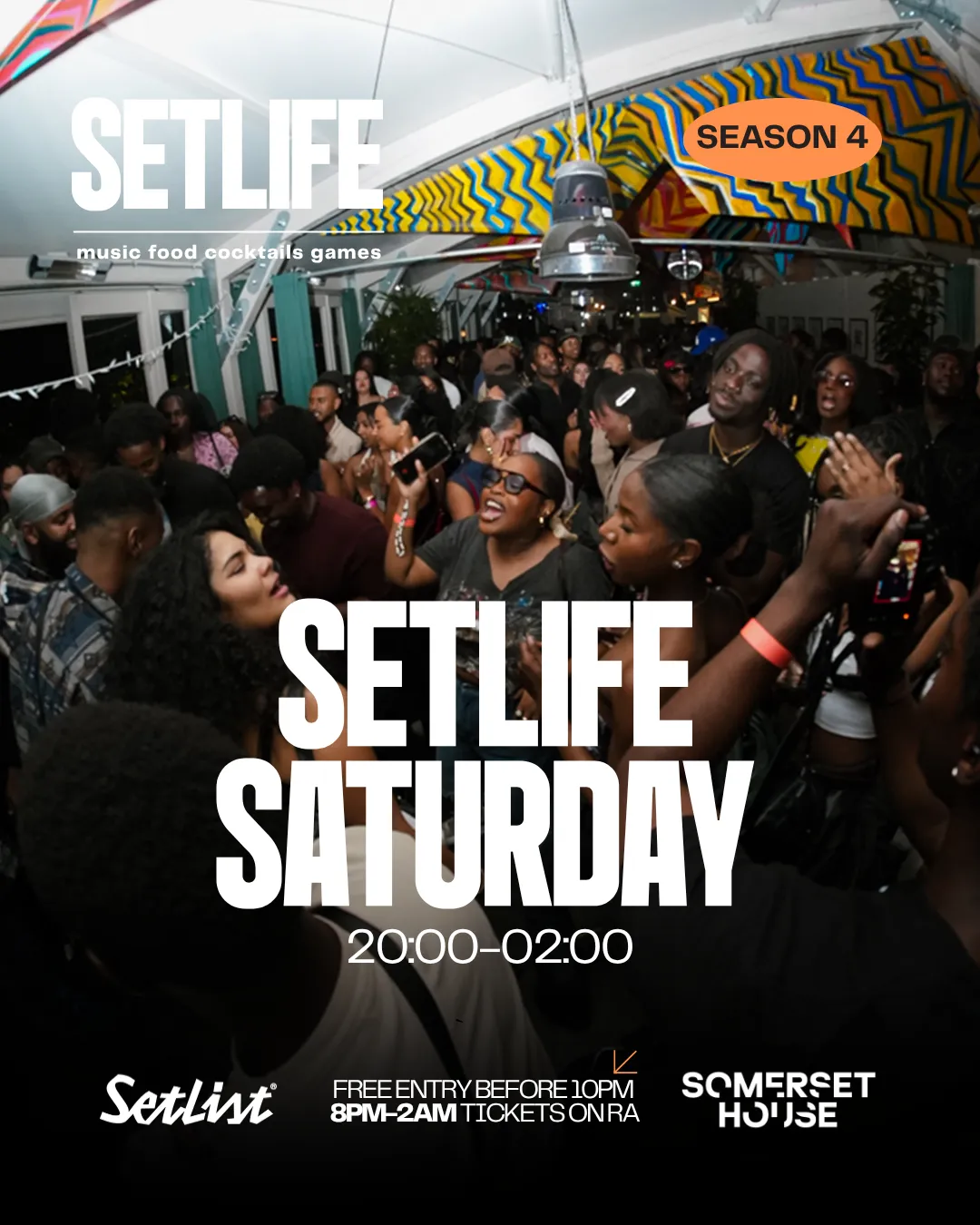 SETLIFE SATURDAY: JUNE 27TH event poster