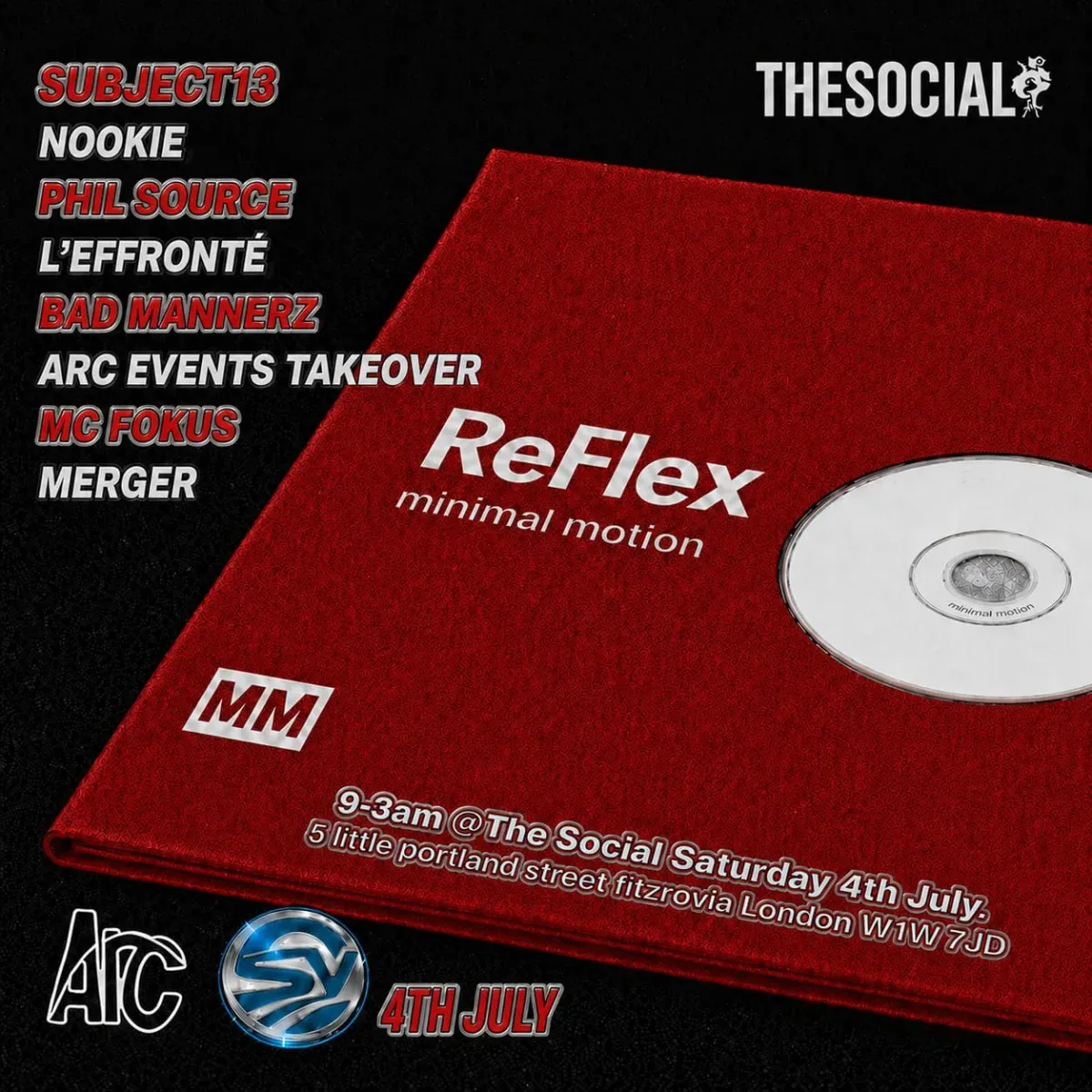 ReFlex event poster