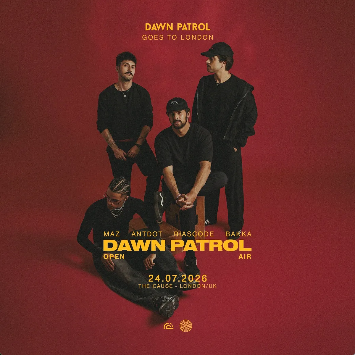 Dawn Patrol Open Air: Maz & Antdot extended set event poster