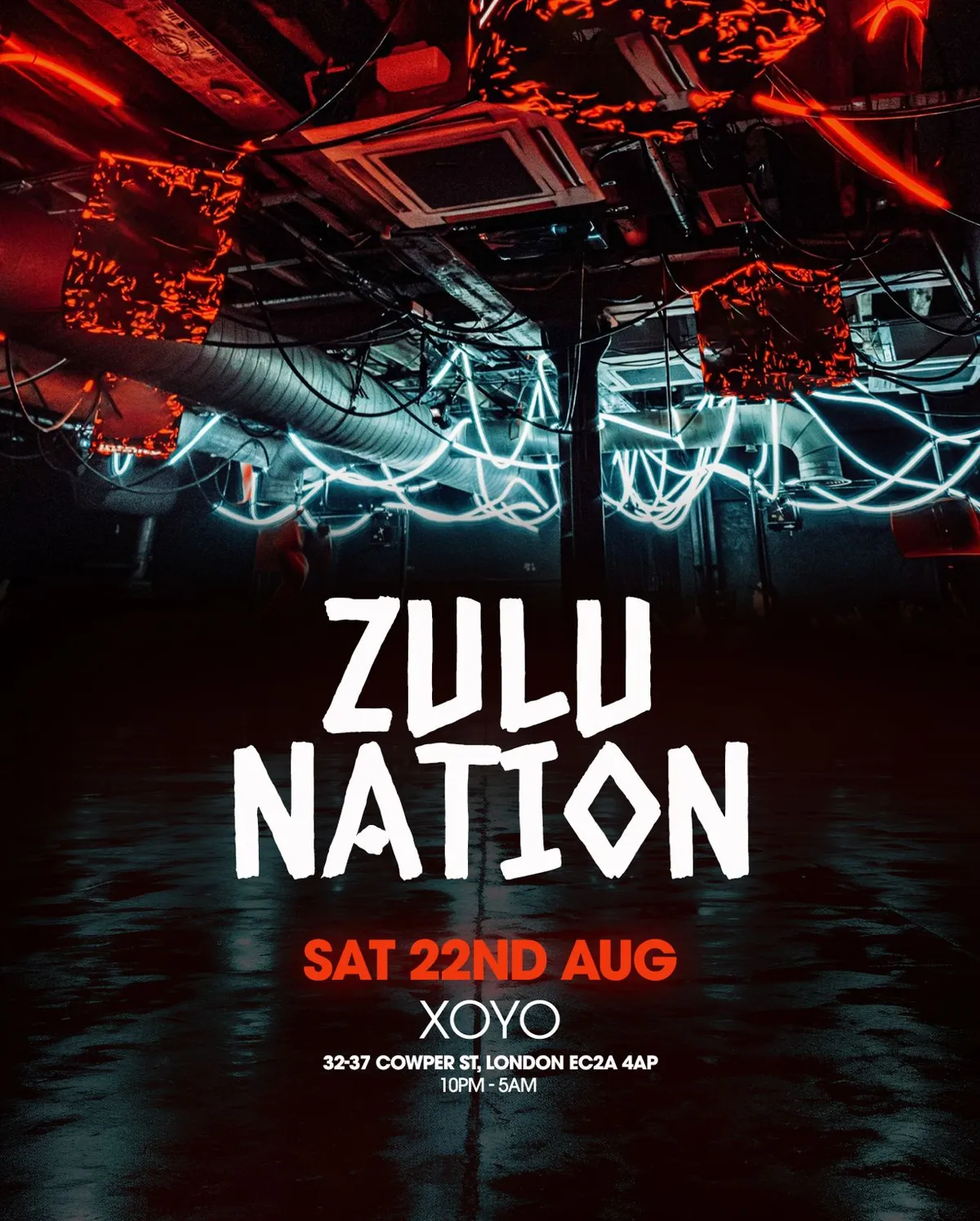 Zulu Nation - Summer Party event poster