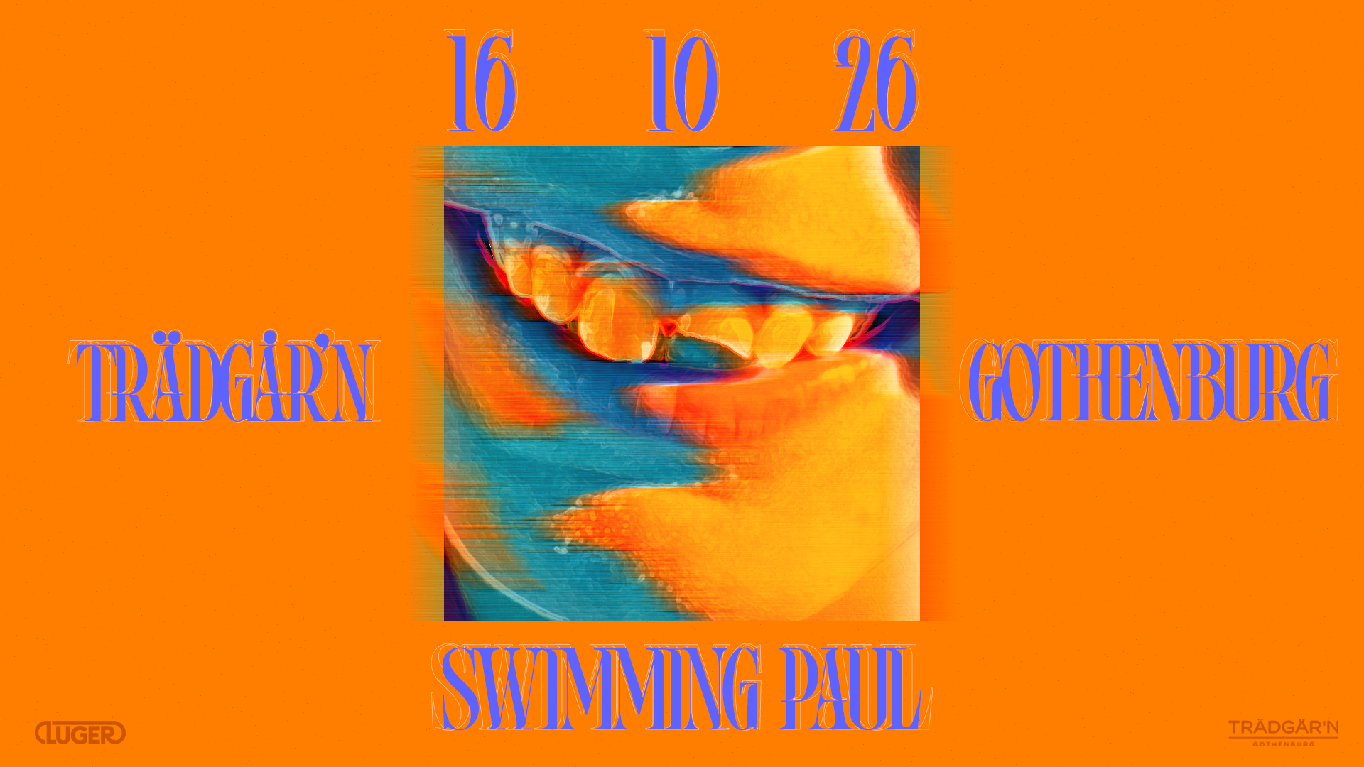 Swimming Paul event poster