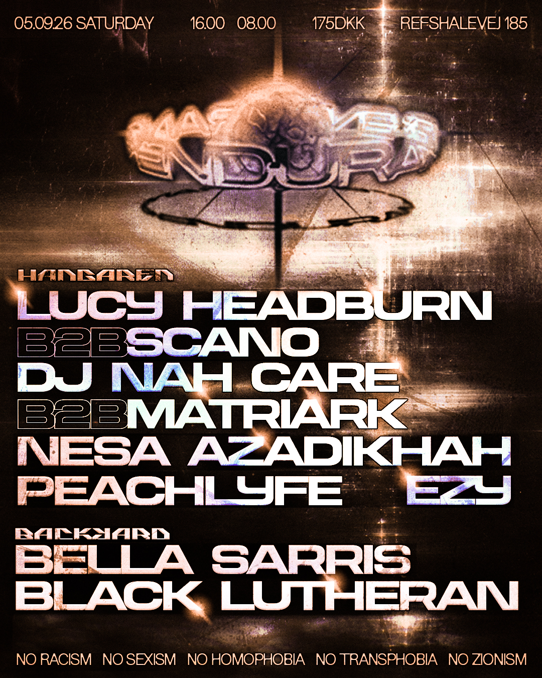 Endurance event poster