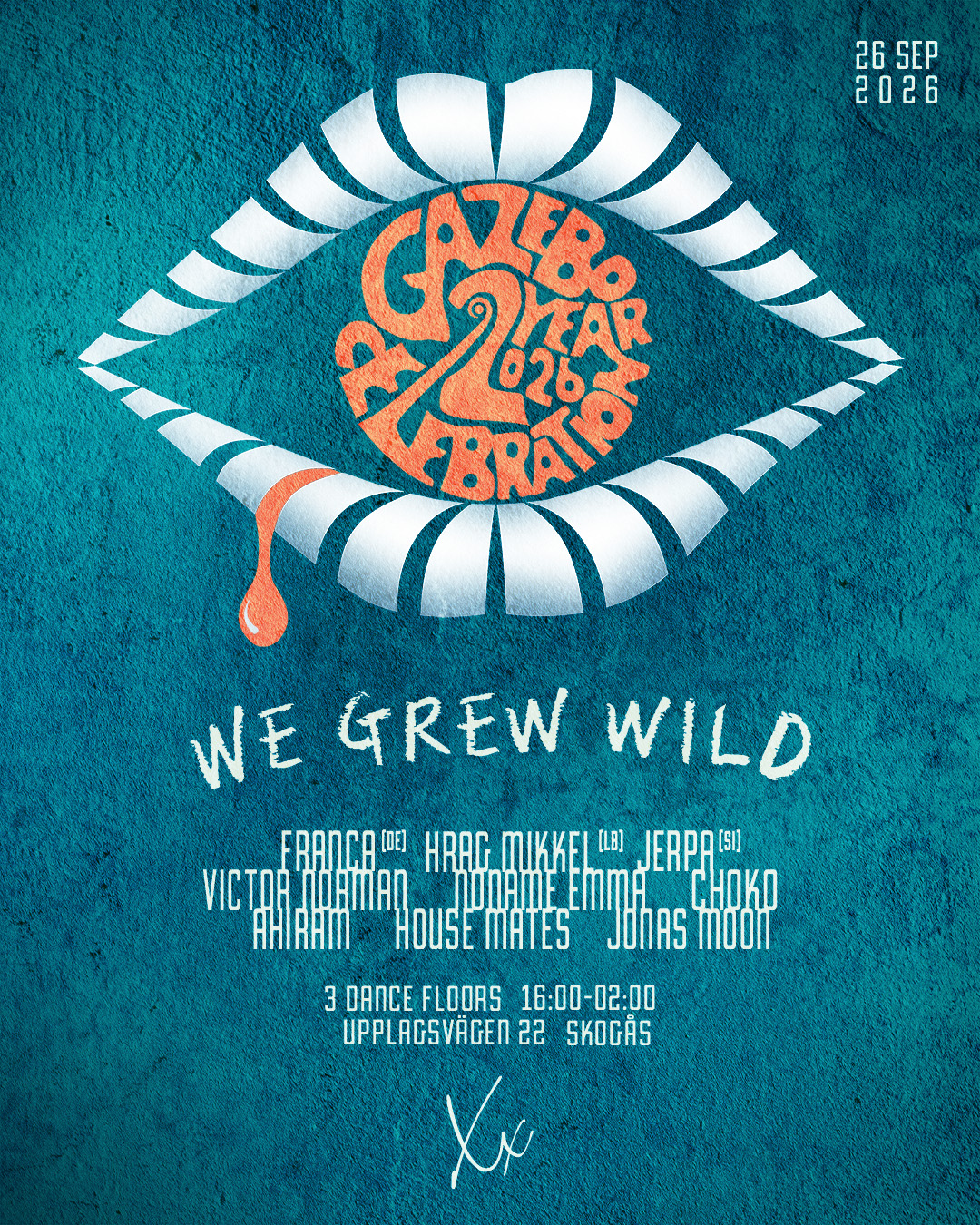 𝐖𝐄 𝐆𝐑𝐄𝐖 𝐖𝐈𝐋𝐃 - 𝟐 𝐘𝐄𝐀𝐑𝐒 𝐁𝐎𝐍𝐀𝐍𝐙𝐀 event poster