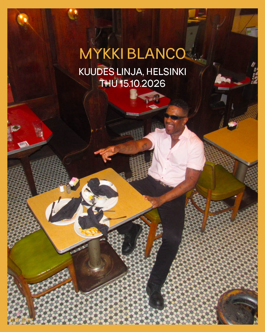 Mykki Blanco (US) event poster