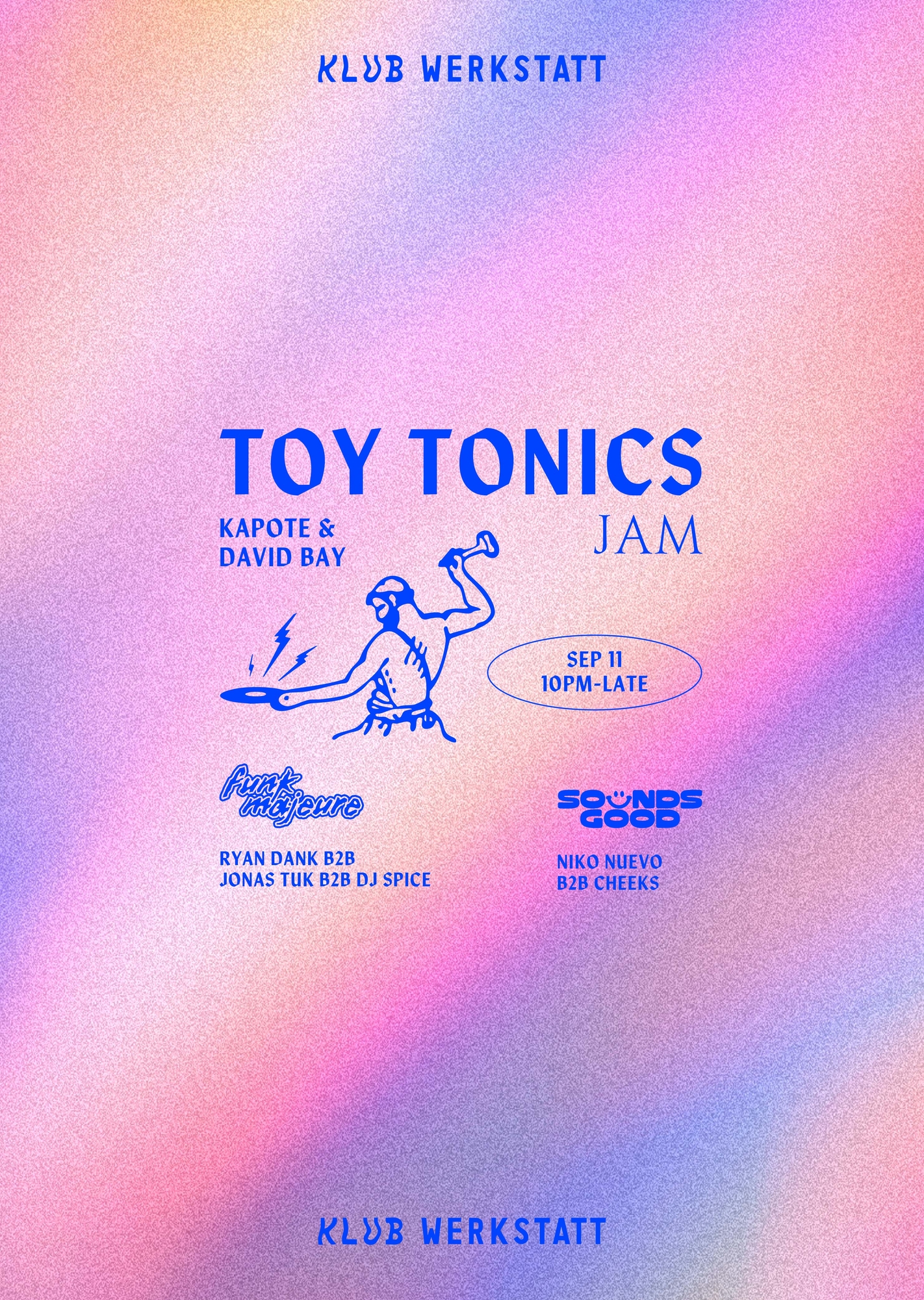 TOY TONICS JAM event poster