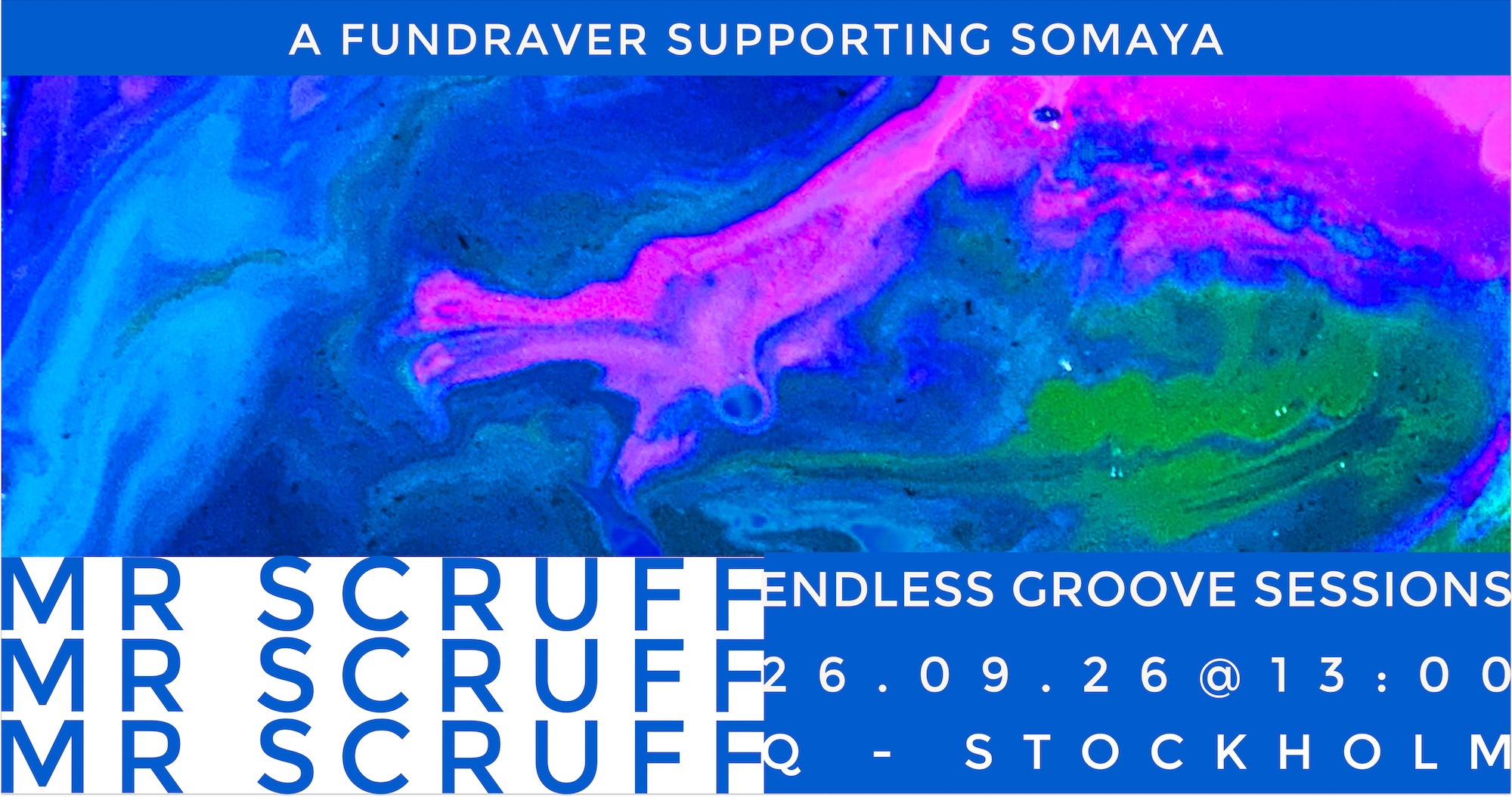 Endless Groove Sessions with Mr. Scruff (7hr set) event poster