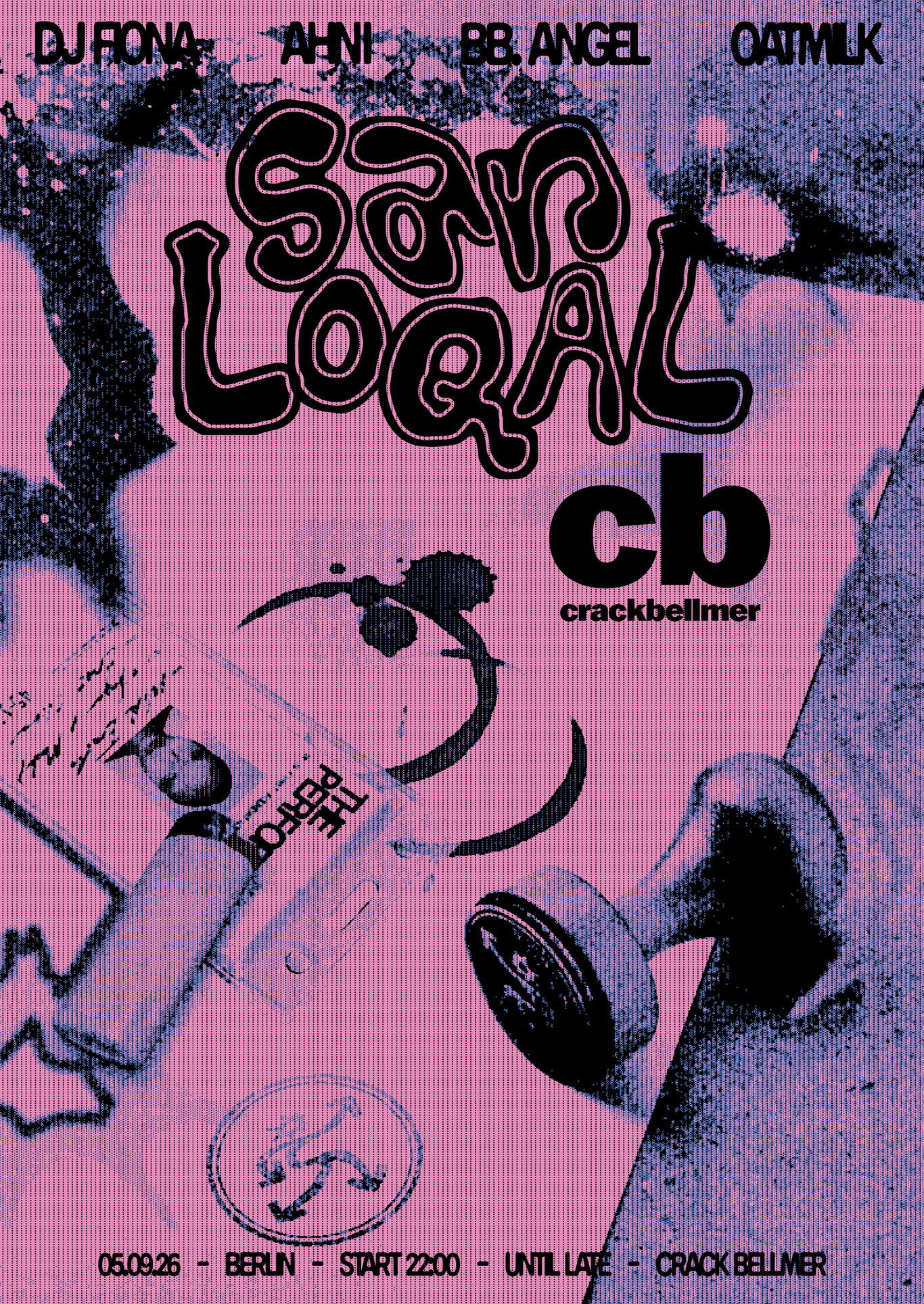 San Loqal event poster
