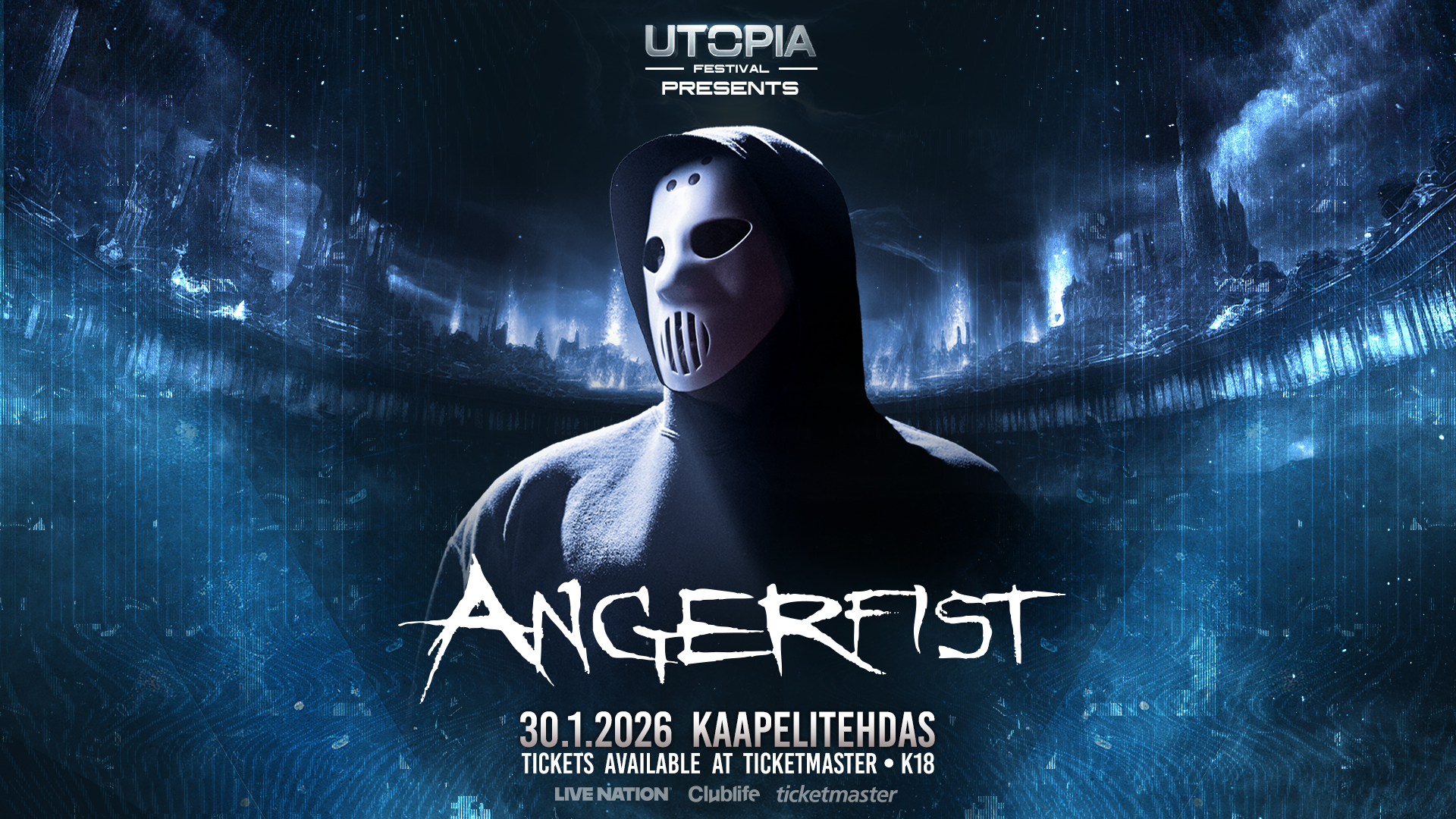 Utopia Festival presents: Angerfist event poster