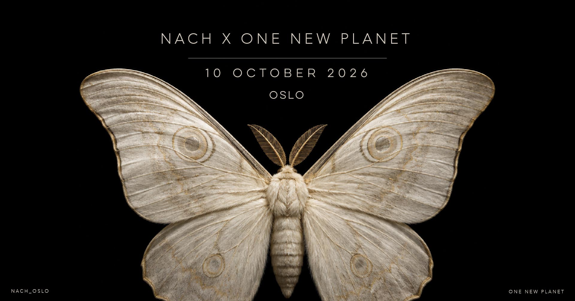 NACH X ONE NEW PLANET event poster