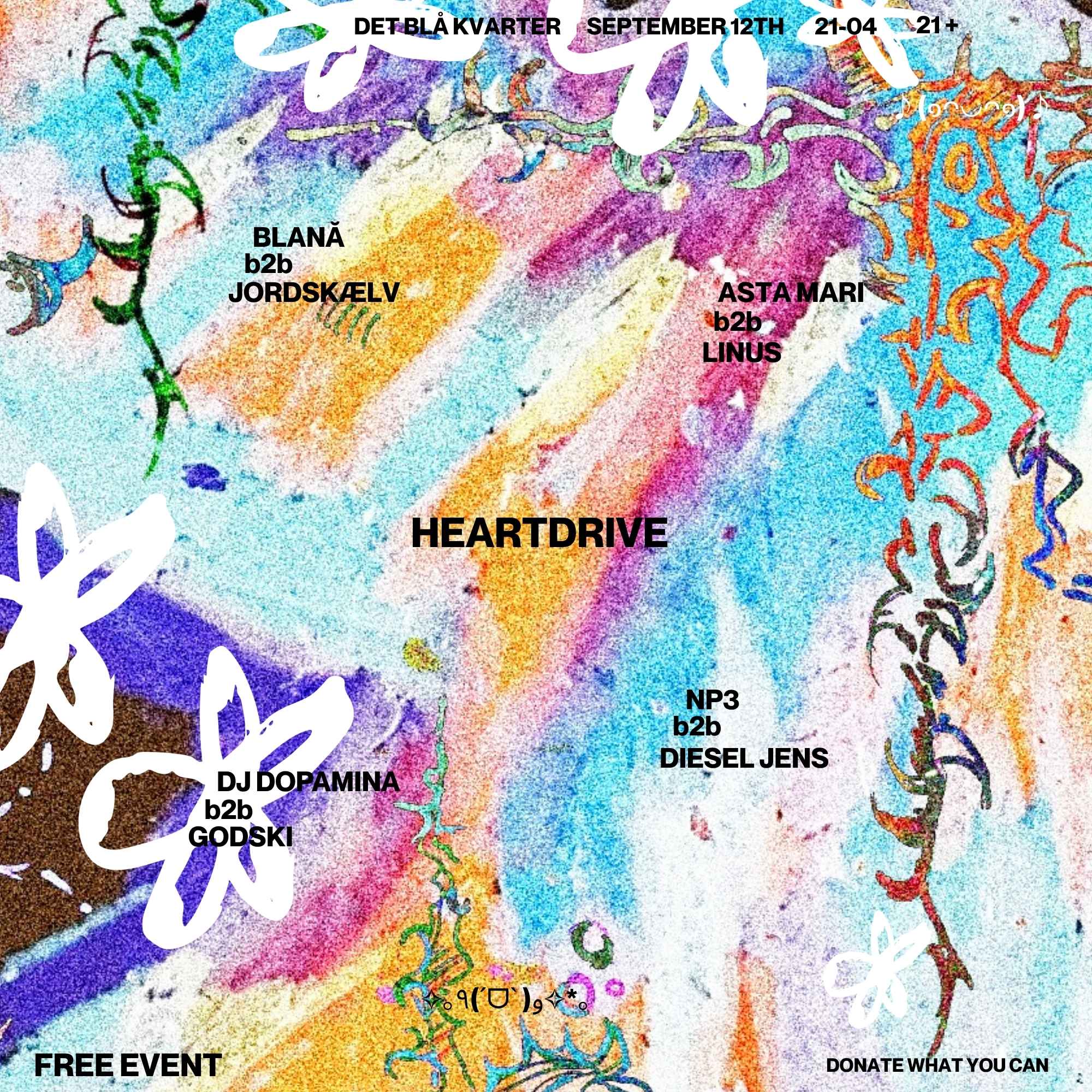 Heartdrive event poster
