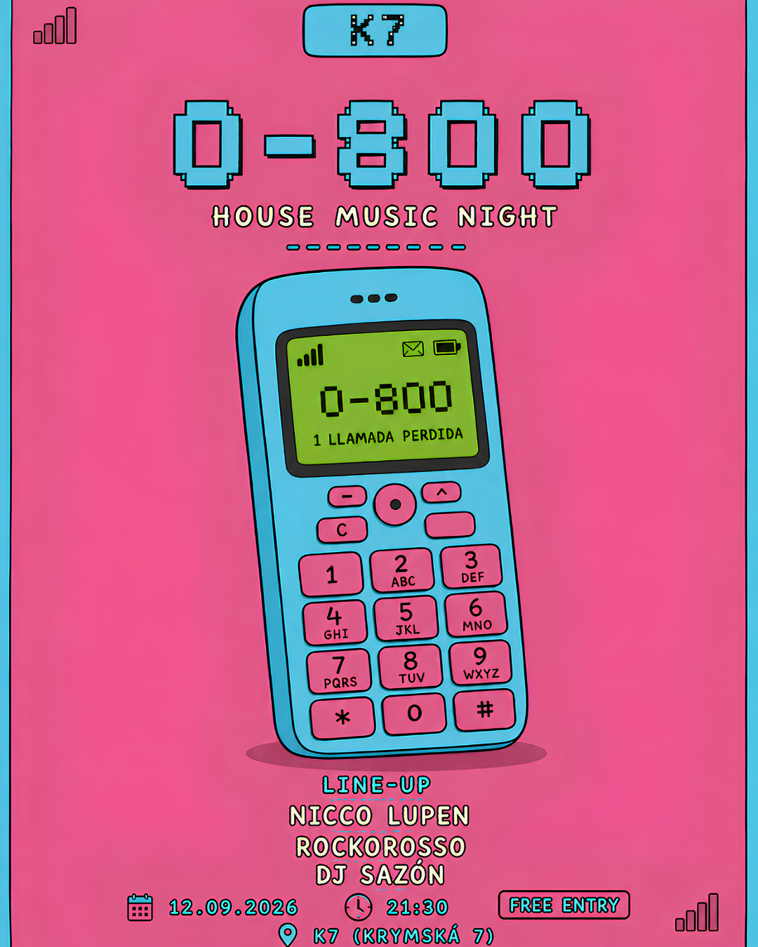 0-800 event poster