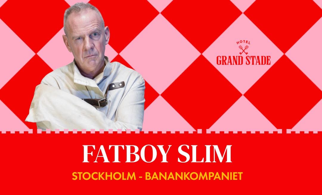 Fatboy Slim checks in at Hotel Grand Stade event poster