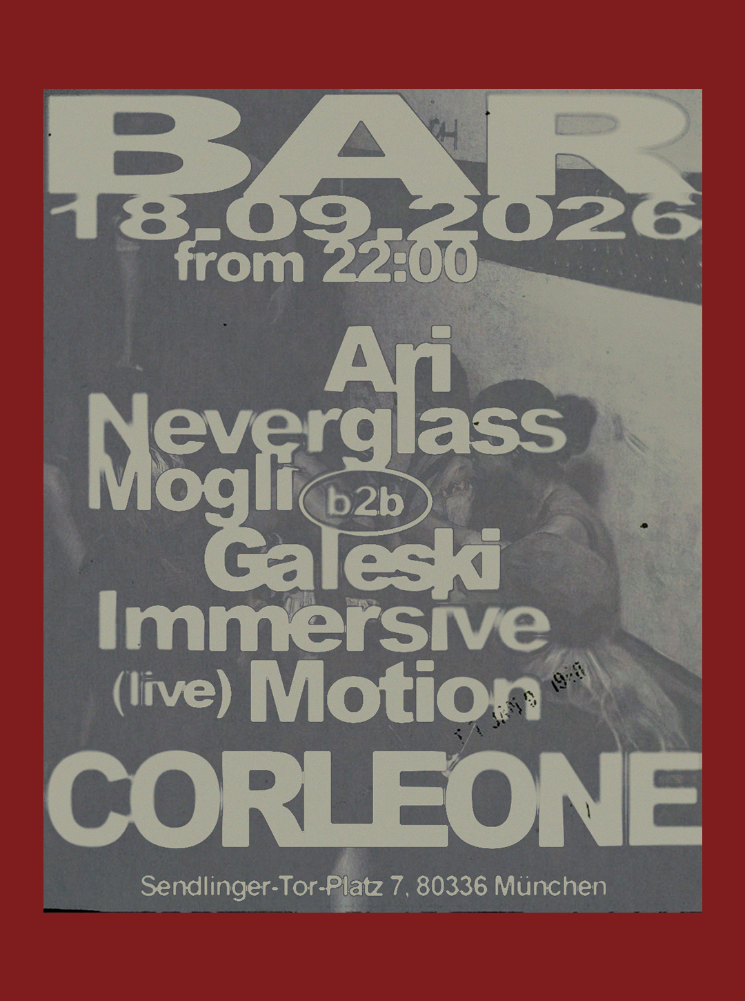 Something Catchy x Immersive Motion 3.0 event poster