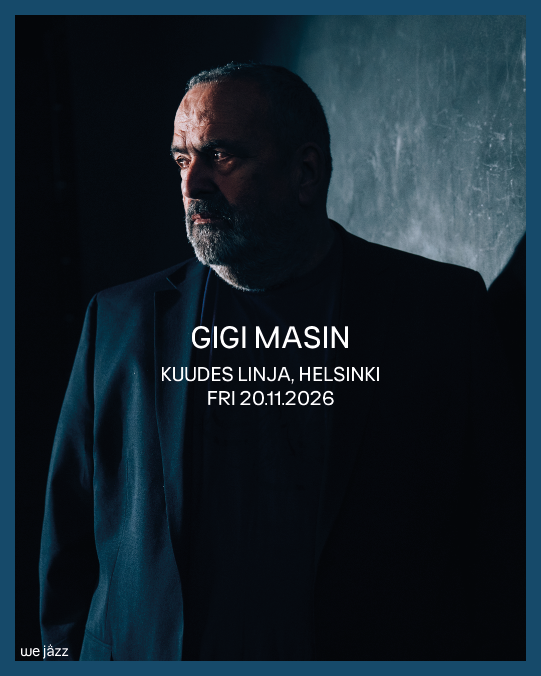 Gigi Masin (IT) event poster