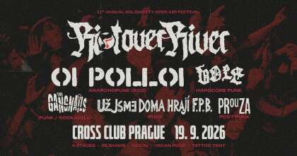 RIOT OVER RIVER 11 - OPEN AIR & INDOOR FESTIVAL event poster
