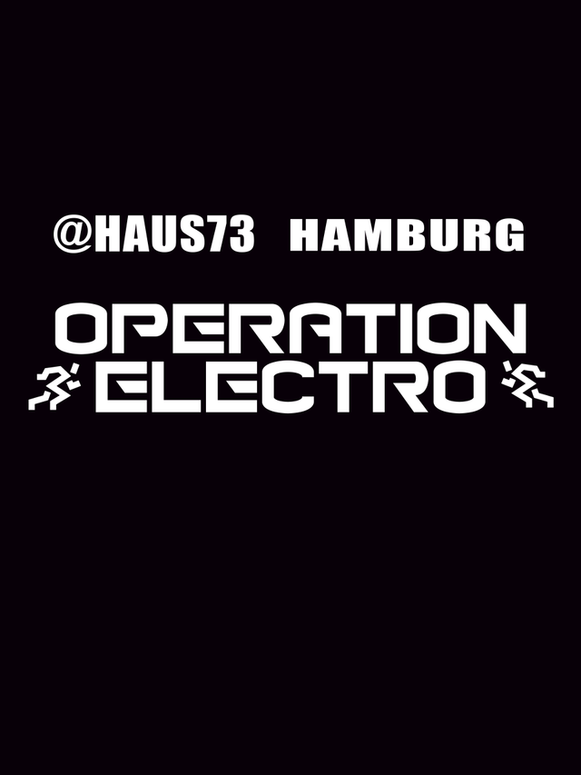 Operation Electro event poster