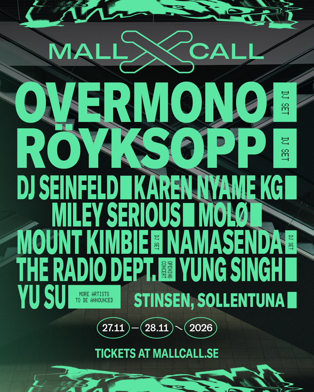 Mall Call event poster